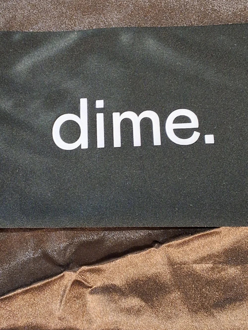 Dime Hang Back Black Oversized Sunglasses + Pouch